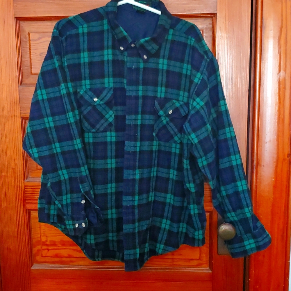 Shirt, wool, nylon and acrylic